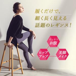 ピラティス ハイウエストレギンス腹部を締め付け...の詳細画像2