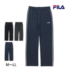 ジャージ パンツ 股下66cm 下 メンズ フィラ FILA 男性 吸水速乾 薄手 ロングパンツ フィットネス スポーツウェア ルームパンツ M L LL｜happy-f