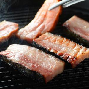 農家のベーコン ブロック ギフト 2個セット 札幌バルナバハム 豚肉 燻製 北海道 お取り寄せ グルメ 冷凍 送料込み｜happy-f