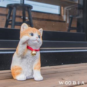猫 置物 ガーデニング 雑貨 ガーデン オーナ...の詳細画像3