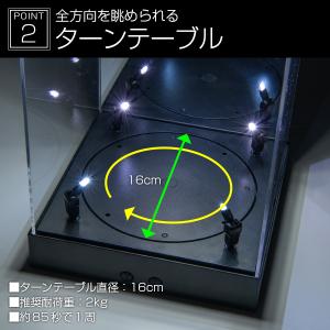 2個 フィギュアケース コレクションケース L...の詳細画像5