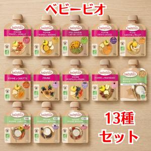 babybio（ベビービオ） スムージー 9種 各1個ずつ 離乳食 ベビーフード