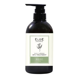 オーガニック トリートメント 500g ELDE ORGANIC デイリーアロマスパ 本体ボトル モイスト 無添加 アロマの香り ダメージケア アミノ酸 エルデ｜happy-mommy-story