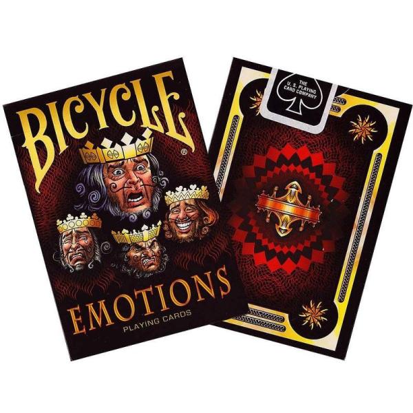 バイスクル(Bicycle) トランプ 63x88x18mm PC808EMS EMOTIONS