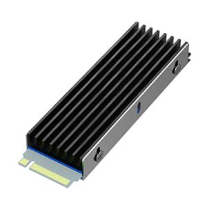 GLOTRENDS PC/PS5にサポートするM.2 SSDヒートシンク (6mm厚み)、大容量（1T / 2T / 4T）2280 M.2 PCIe NVMe SSD、両面フラッシュチップ、アルミ製｜ハピネスストア