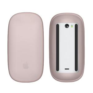 kwmobile プロテクター 対応: Apple Magic Mouse 1 / 2 カバー - マウスケース 傷 埃よけ シリコン アンティークピンク｜happy-ness-store