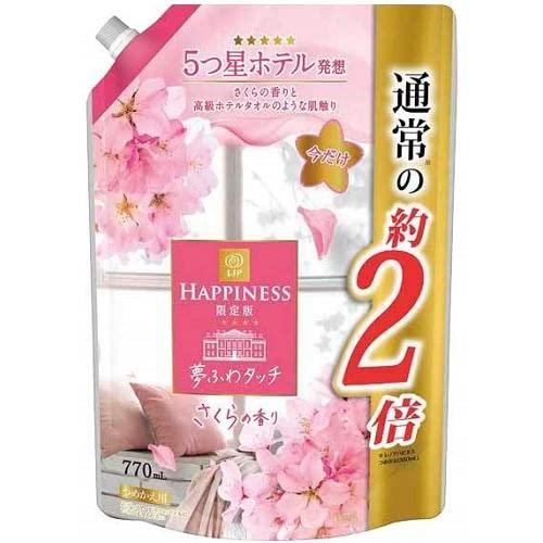 P&amp;G レノアハピネス夢ふわタッチ さくらの香り詰替特大 770ml