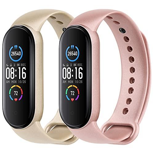 [Vancle] コンパチブル Xiaomi Mi Band 6/Mi Band 5 バンド 替えベ...