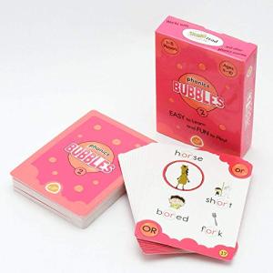 Phonics BUBBLES - Level 2 - Card Game フォニックスバブル2 英語カードゲーム｜happy-square
