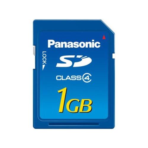 パナソニック SDメモリーカード1GB RP-SDM01GJ1A