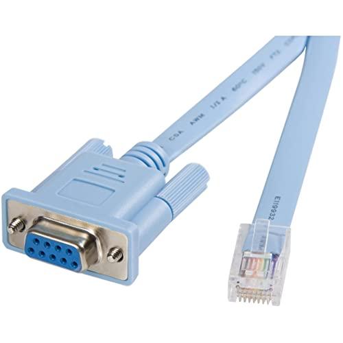 StarTech.com RJ45-DB9 Ciscoコンソールケーブル 1.8m DB9CONCA...