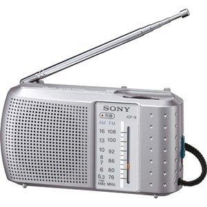 SONY FM/AMハンディーポータブルラジオ ICF-9