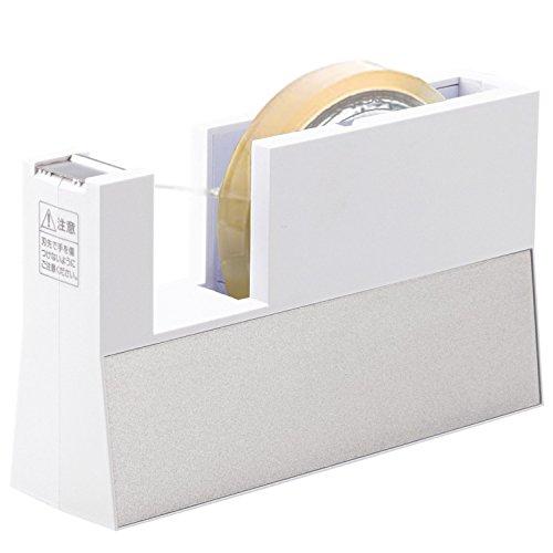 ニチバン テープカッター台 切り口まっすぐ直線美 TC-CB5 大巻 白