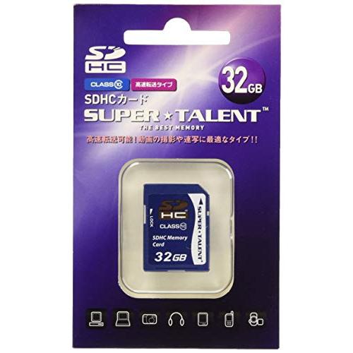 SuperTalent SDカード 32GB CLASS10 ST32SDC10