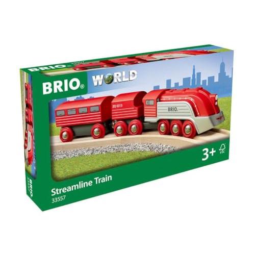 BRIO（ブリオ）WORLD ストリームライントレイン [木製レール おもちゃ] 33557