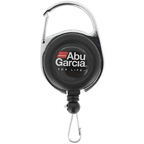 アブガルシア(Abu Garcia) 金属 カラビナピンオンリール 釣具 カラビナ D字型 ブラック