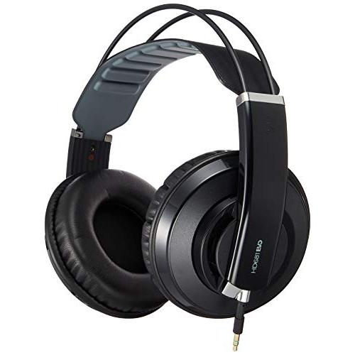 Superlux セミ・オープン型プロフェッショナルモニターヘッドフォン HD681EVO/B BL...