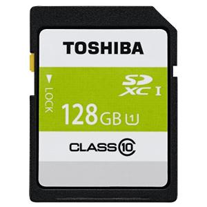 TOSHIBA SDXCカード 128GB Class10 UHS-I対応 (最大転送速度40MB/s) SDAR40N128G｜happy-square
