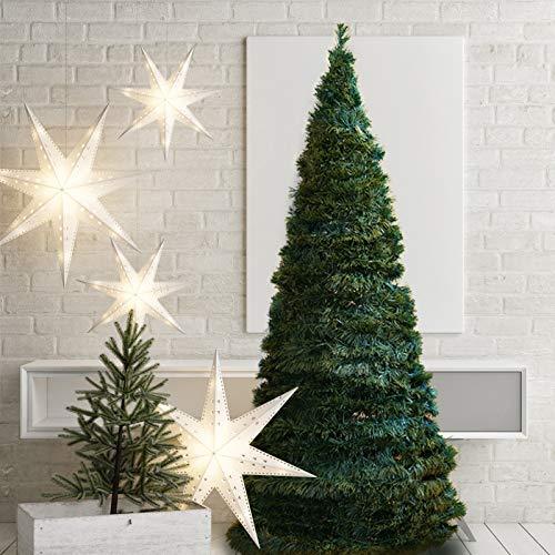 クリスマスツリー アコーディオンツリー180cm イルミネーション 電飾 照明 屋内 ツリー LED...