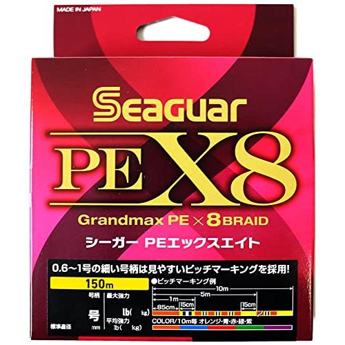 シーガー(Seaguar) ライン PEライン PE X8 釣り用PEライン 150m 0.4号 9...