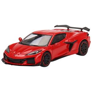 MINI GT 1/64 シボレー コルベット Z06 2023 トーチレッド (右ハンドル) 完成...