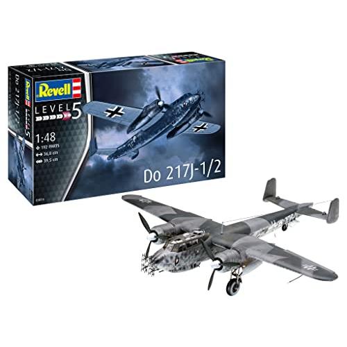 ドイツレベル 1/48 ドイツ空軍 ドルニエ 217J-1/2 プラモデル 03814