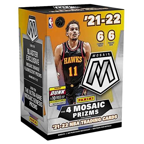 NBA 2021-22 Panini Mosaic Basketball Card Blaster ...