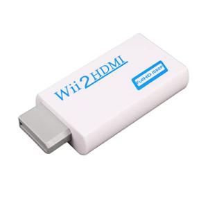 Beigemo Wii HDMI変換アダプター Wii to HDMI 変換コンバーター 1080p Nintendo Wii/HD/HDTVに対応｜happy-square