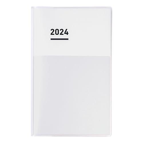 コクヨ ジブン手帳 DIARY 手帳 2024年 A5 スリム マンスリー&amp;ウィークリー ホワイト ...