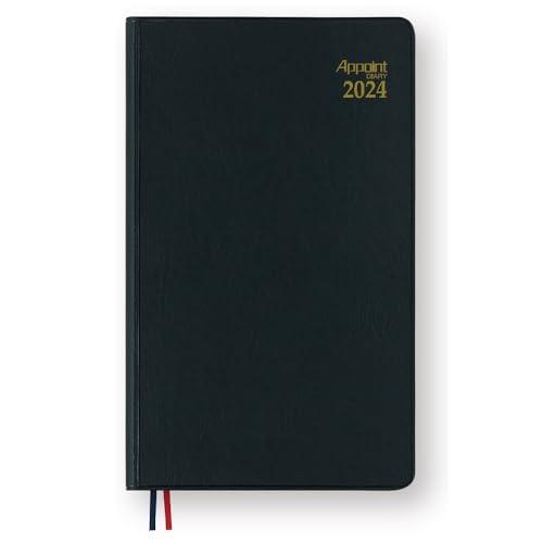ダイゴー 手帳 2024年 アポイント ウィークリー ブラック E1119 2024年 3月始まり ...
