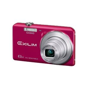 CASIO EXILIM デジタルカメラ 1610万画素CCD 広角26mm 光学6倍ズーム レッド EX-ZS25RD