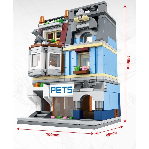ブロック互換 レゴ 互換品 レゴミニモジュール ペットショップ レゴブロック LEGO クリスマス ...