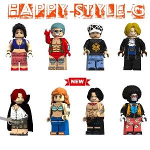 レゴ レゴブロック Lego レゴミニフイグ ワンピース 8体セット 互換品 クリスマス プレゼント Xp Happy Style G 通販 Yahoo ショッピング
