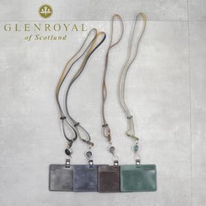 GLENROYAL グレンロイヤル 6077 ID-CASE WITH REEL STRAP IDケースウィズリールストラップ 社員証ケース｜happy-sun