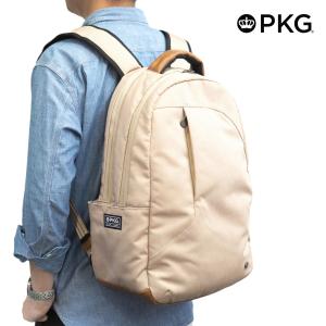 PKG ピーケージー 日本総代理店 DURHAM OUTPOST 30L ダラムアウトポスト GINGER ROOT ジンジャールート ベージュ リュック サック バックパック ビジネス バッグ｜happy-sun