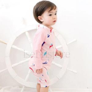 ロンパース水着 スイムウェア 子供 キッズ ベ...の詳細画像3