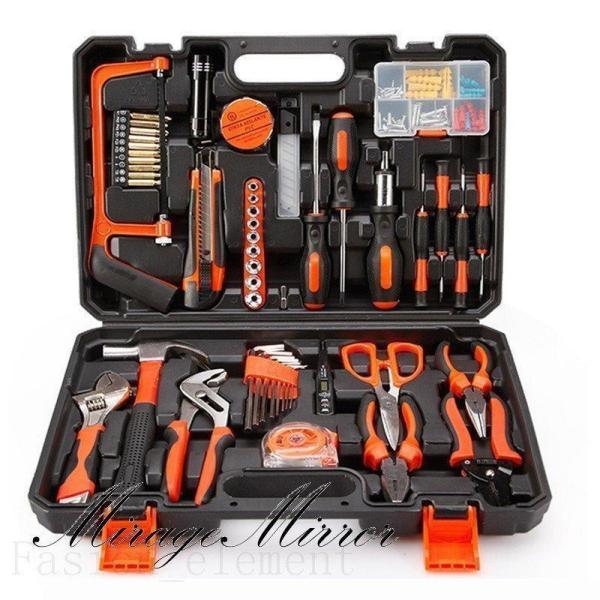 工具 セット 9点 78点 102点 工具箱 収納ケース ツールボックス 家庭用 DIY 事務用 作...