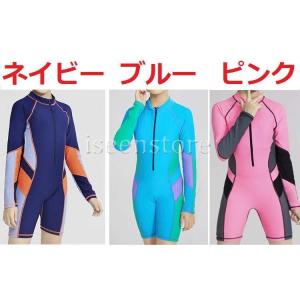 女の子 競泳水着 キッズ 水着 ジュニア フィ...の詳細画像1