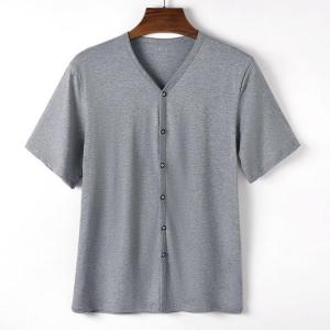 肌着 介護用 前開き インナーシャツ 入院 メ...の詳細画像3