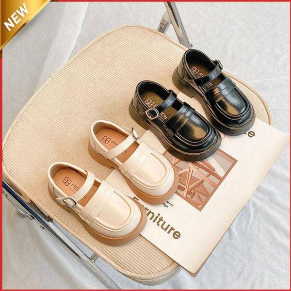 【値下げ】フォーマルシューズ 女の子 おしゃれ 子供靴 キッズシューズ ドレスシューズ 革靴 かわぐ...