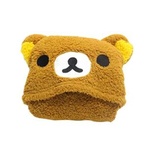 畑山商事 収納出来る ブランケット フード付 リラックマ 縦80×横80cm