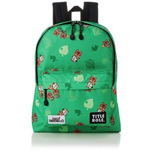 リュック あつまれどうぶつの森 あつ森 どうぶつの森 ジュニアサイズ A4収納 キッズ グリーン