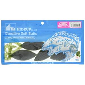 HIDEUP ワーム スタッガー ワイド ツインテール 4インチ ウォーターメロンシード #102 ルアー