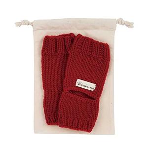 ヘミングス アンクルウォーマー プチ アロハウォーミー Petit alohawarmee レッド フリーサイズ(履き口20-