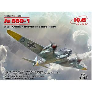 ICM 1/48 ドイツ軍 ユンカース Ju88D-1 長距離偵察機 プラモデル 48240
