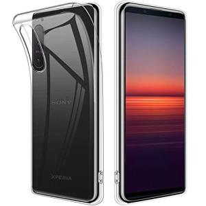 Xperia5 II ケース  エクスペリア5 II SO-52A カバー TPU クリア シリコンカバー 全面保護 耐衝撃
