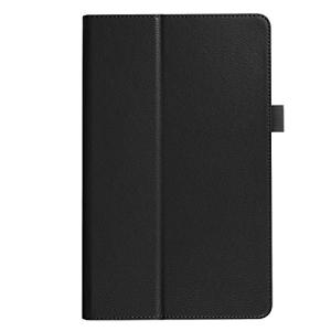 LG au Qua tab PX LGT31 8インチタブレット専用スタンド機能付きケース 二つ折 カバー 薄型 軽量型 スタ