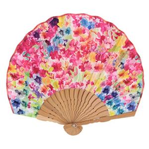 グローバルアロー ナッティ 扇子 BOUQUET サイズ：約H21 W23 S04-4167