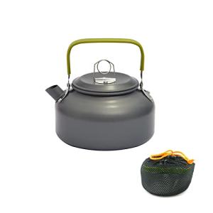 アウトドアケトル 携帯用ケトル キャンプバーベキュー用 アルミ ケトル キャンプ 超軽量 お茶 コーヒー ポット 登山用 キャンプ用品 収納バッ