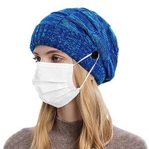 ニット帽 メンズ レディース 冬 防寒 究極の肌触り 零下15℃防寒 ボタン付き 極暖ふわふわ裏起毛 美シルエット 柔らかい 伸縮性 厚手 シン
